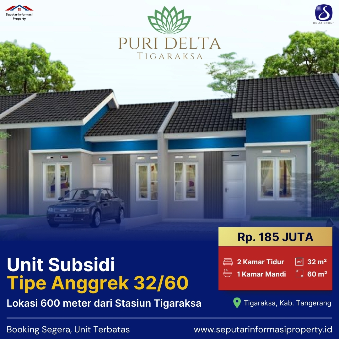 Rumah Subsidi Puri Delta Tigaraksa Tangerang